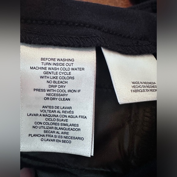 Women’s Small Black Anne Klein Pull On Black Trousers NWT - Picture 6 of 7